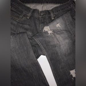 Long Denim color gray